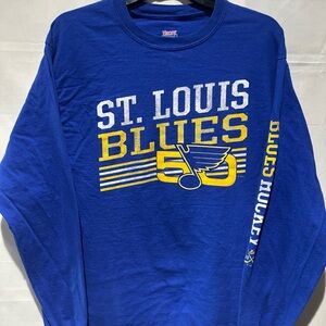 Hanes St Louis Blues 50th Anniversary T-Shirt
